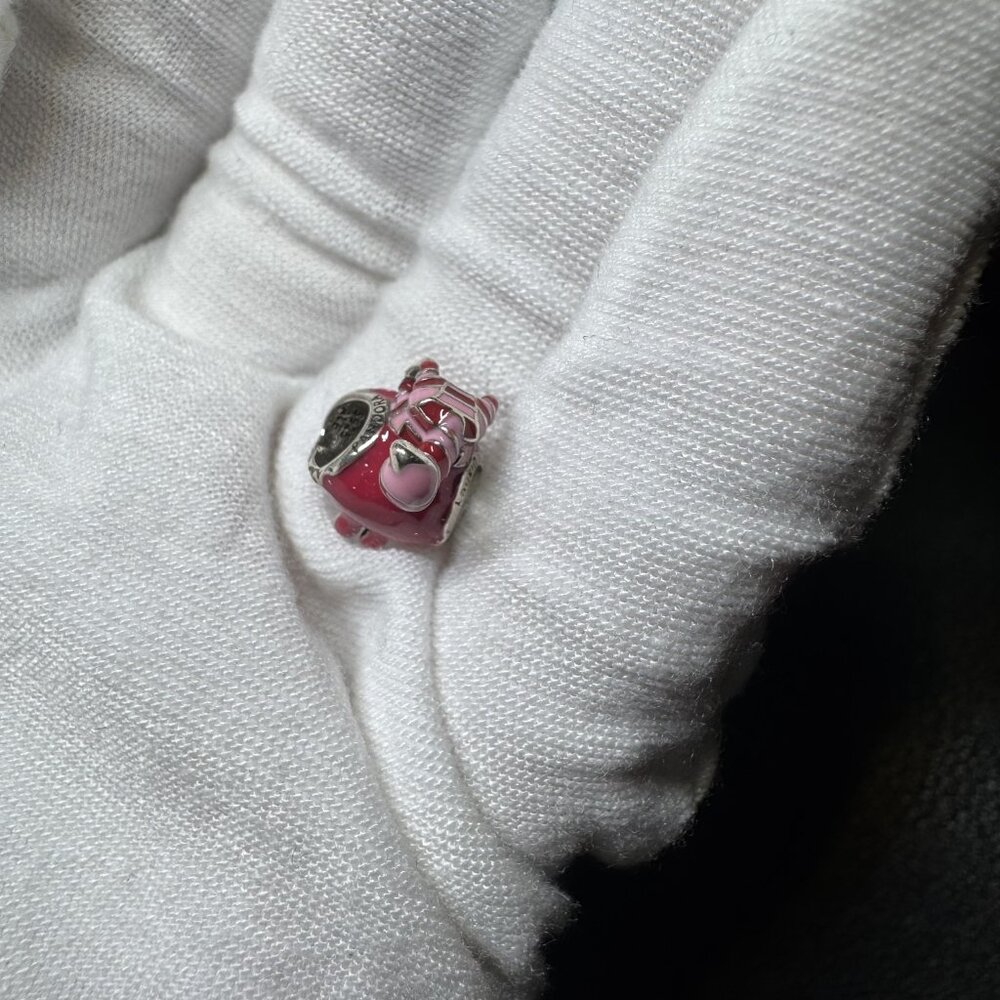 Pandora Disney Alice in Wonderland Cheshire Cat Charm - Picture 4 of 4